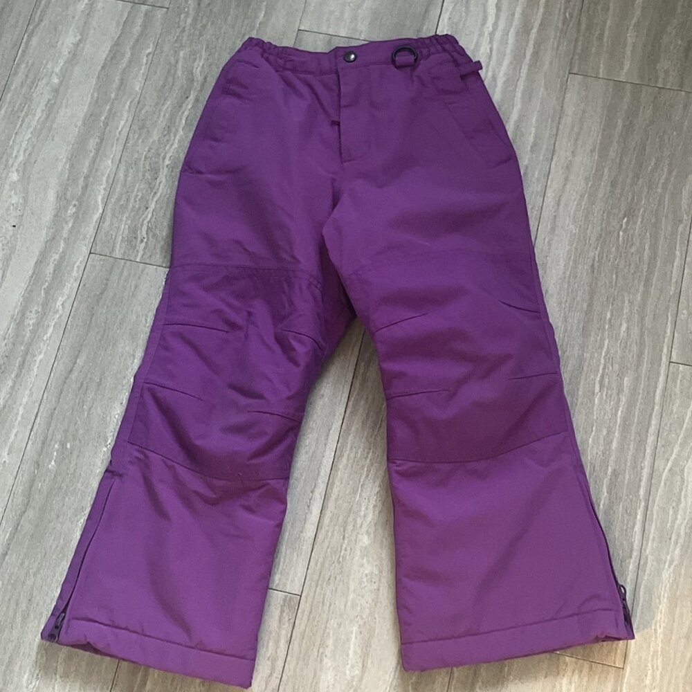 Lands End Snow Pants Size 5 The Squall Plum Purple